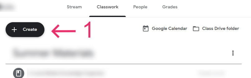 Using Google Classroom Step 1