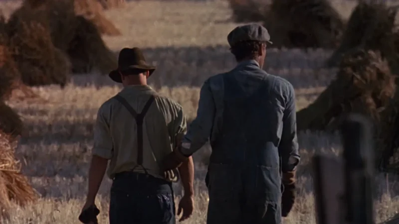 George and Lennie on the ranch