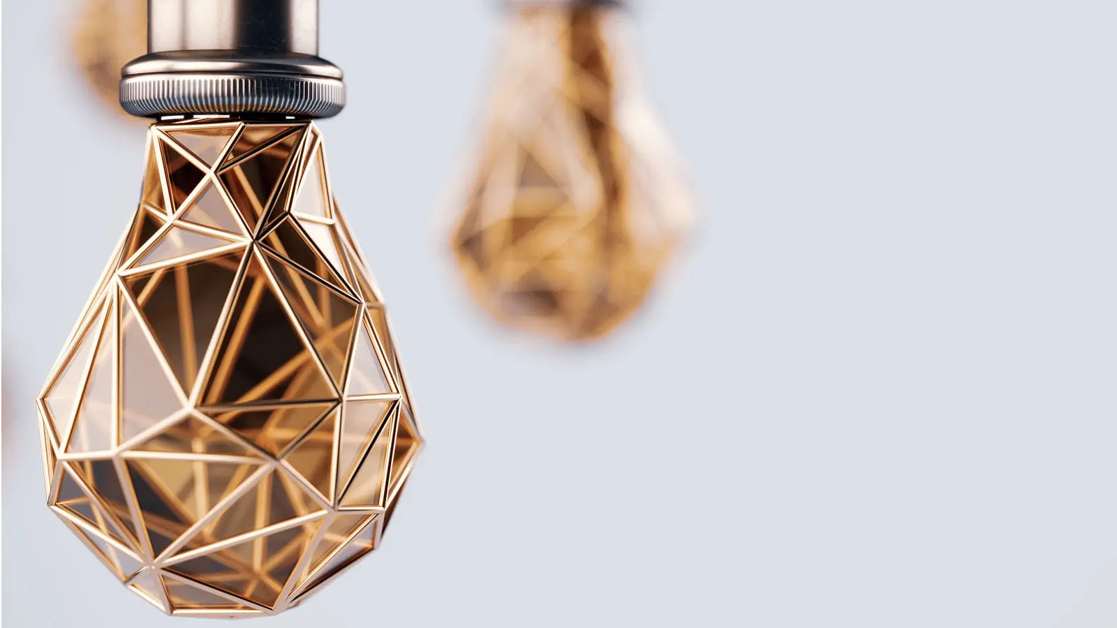 light bulbs signifying speech marks